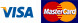 Visa & MasterCard logo